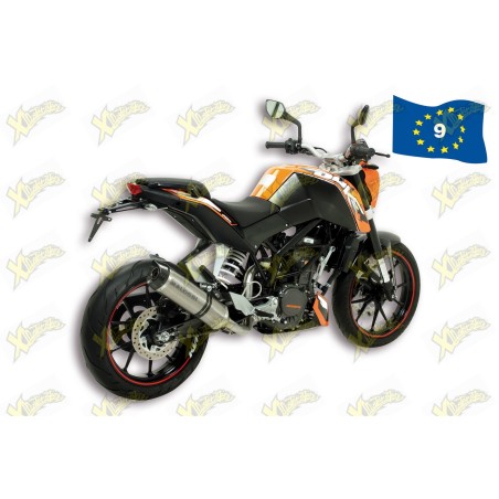 Marmitta Malossi Gp Mhr Replica Stroke Omologata Per Ktm Duke