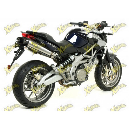 Aprilia shiver deals 750 exhaust