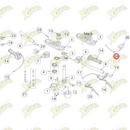 Cavo choke Ohvale 110A Gp-0...