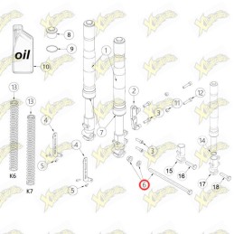 Front wheel pivot Ohvale...