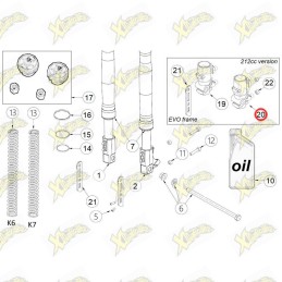 Ohvale LH CNC fork foot dd...