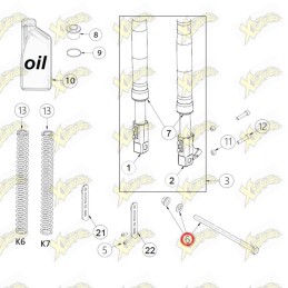 Ohvale Front wheel pivot...