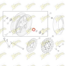 Ohvale Front wheel inner...