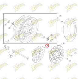 Ohvale Front brake disc D....