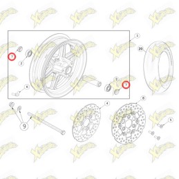 Ohvale Front wheel pivot...