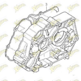 Ohvale Gasket crankcase...