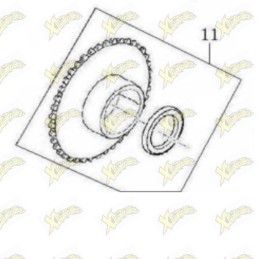 Ohvale Plate gear assy...