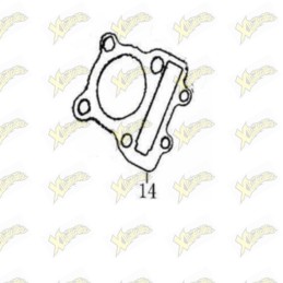 Ohvale Gasket assy cylinder...