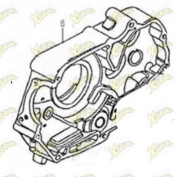 Ohvale Right crankcase...