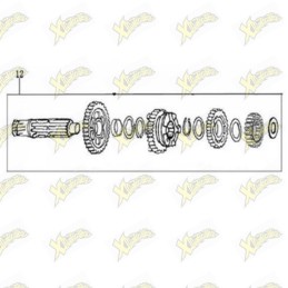 Ohvale Countershaft...