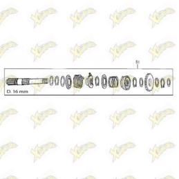 Ohvale Kick starting shaft...