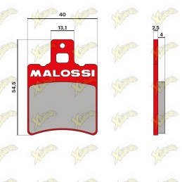 Malossi MHR brake pads...