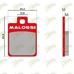 Malossi MHR brake pads...