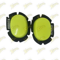 Fluo yellow motorcycle sliders