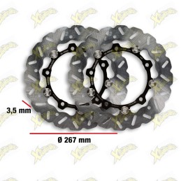 Pair of Malossi brake discs...