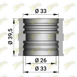 Malossi sleeve for VHB 24 -...