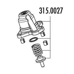 Polini regulator cover for...