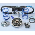 Carter de transmission POLINI Evolution (axe 12 ou 16mm) pour scooter  PIAGGIO / GILERA (Typhoon, NRG)